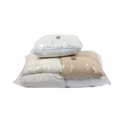 Set de 2 housses de rangement sous vide pour couettes, couvertures et oreillers