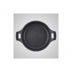Sauteuse effet pierre 30 cm avec couvercle Royalty Line