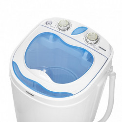 Mini machine à laver 3 kg avec essorage blanche