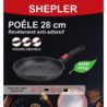 Poêle effet pierre avec manche amovible - SHEPLER
