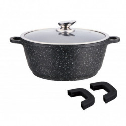 Faitout effet pierre 28 cm - SHEPLER