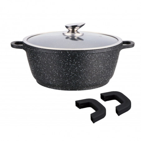 Faitout effet pierre 28 cm - SHEPLER