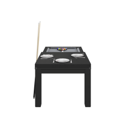 Billard 7 ft noir
