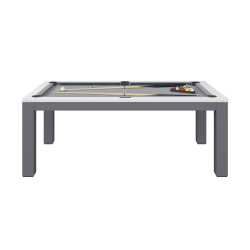 Billard blanc gris