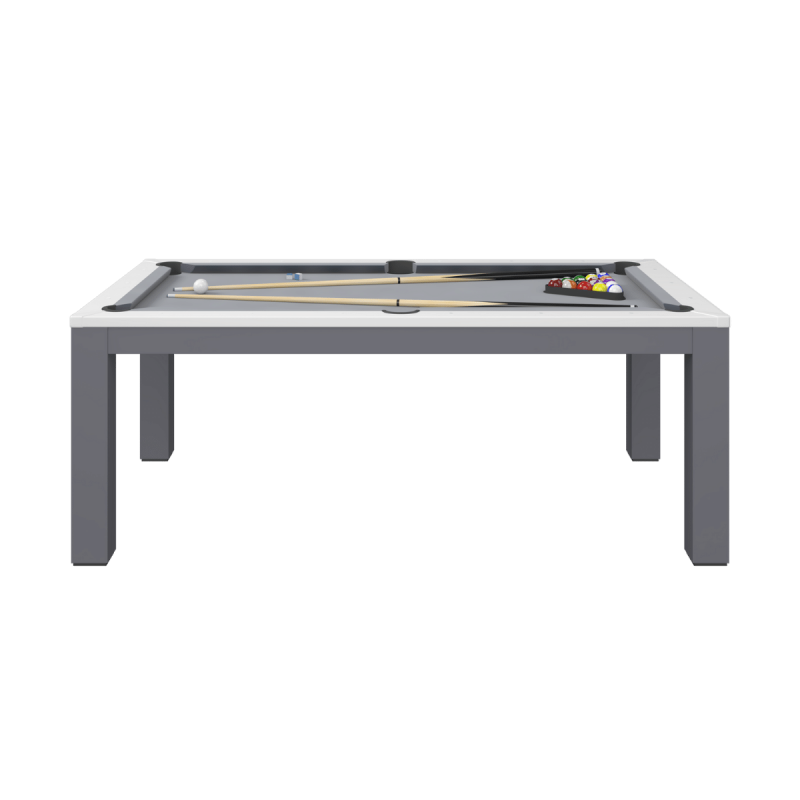 Billard blanc gris