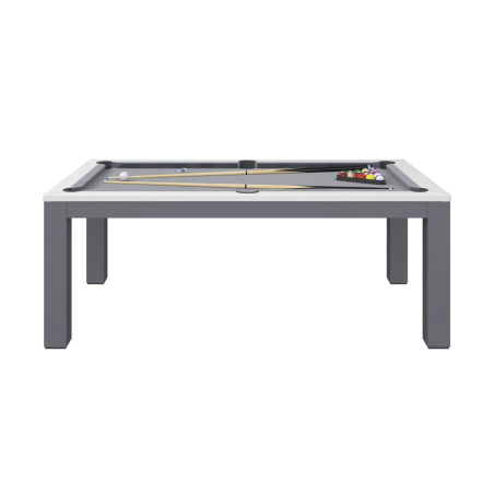 Billard blanc gris