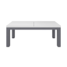 Billard blanc gris