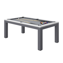 Billard blanc gris