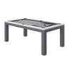 Billard blanc gris
