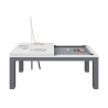 Billard blanc gris