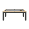 Billard noir et bois