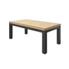 Billard noir et bois