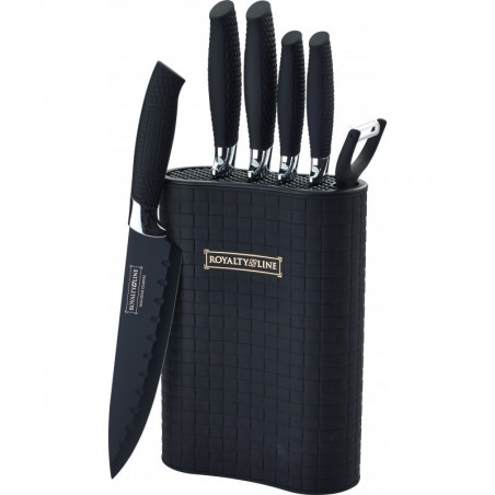 Bloc couteaux 6 pcs avec support