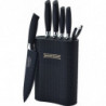 Bloc couteaux 6 pcs avec support