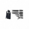Bloc couteaux 6 pcs avec support