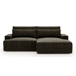 Canapé d\'angle convertible avec grande méridienne TROCADERO