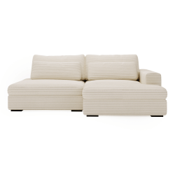 Canapé d\'angle convertible grande méridienne MONTPARNASSE