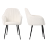 Chaises design - Lot de 2 - JESSICA