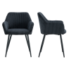 Chaises design - Lot de 2 - LINA
