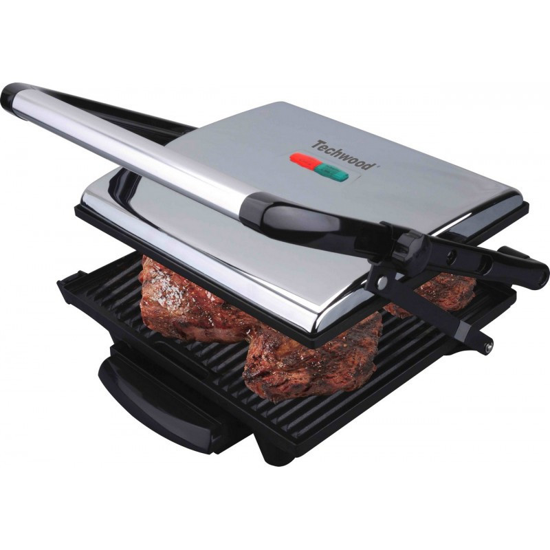 GRILL VIANDE DIETETIQUE 2 EN 1 INOX Techwood