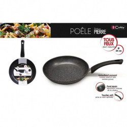 Poêle finition pierre 26 cm - Cuisy